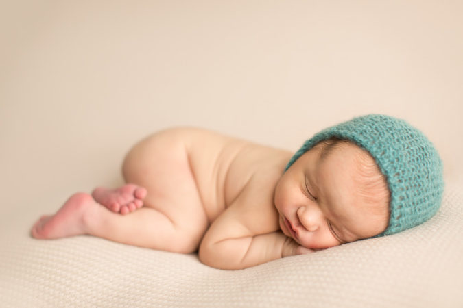 Studio newborn session at Sarah Botta photography in Woodbridge Virginia
