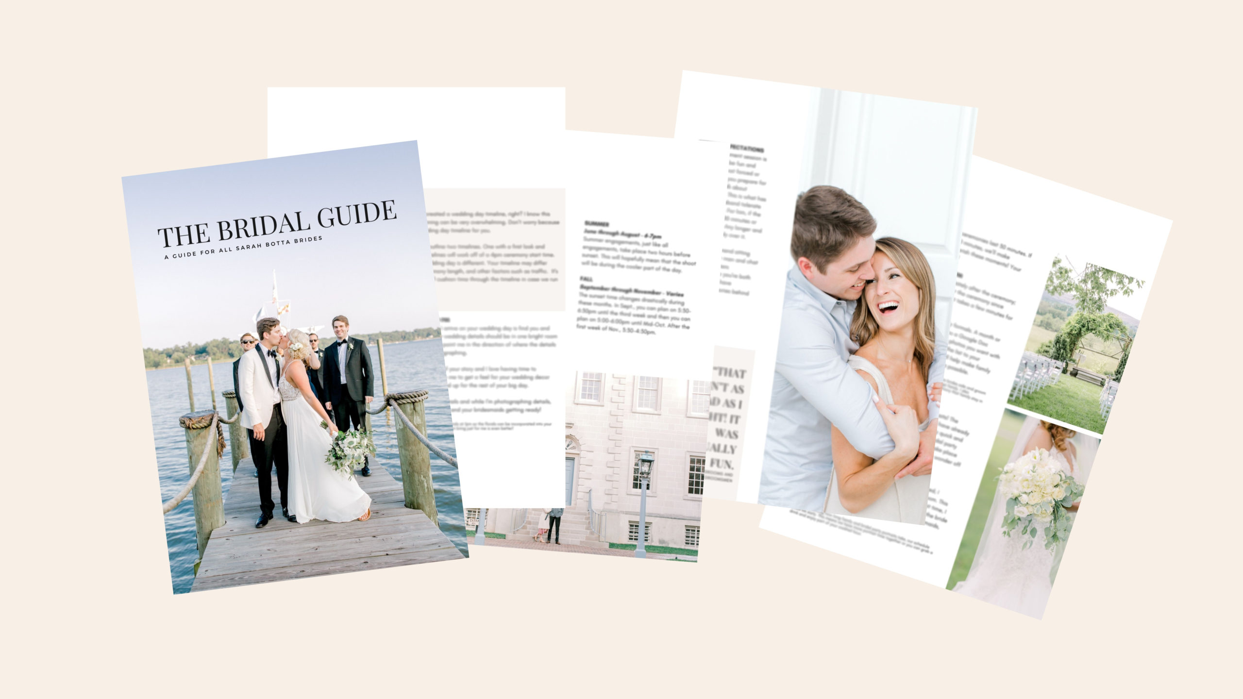 The Bridal Guide designed in Canva